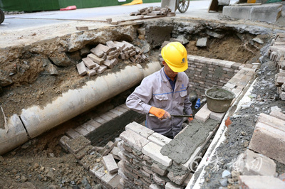 百二河供水管道迁改工程15处已建设完工 5处仍在加紧施工